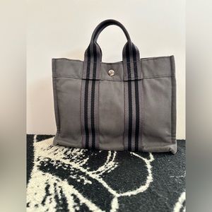 Hermes Toile Fourre-Tout PM